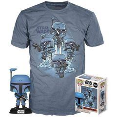 Set figure POP & Tee Star Wars Mandalorian L