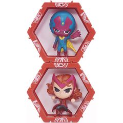 WOW! POD Marvel Vision + Scarlet led figures set-thumb-1