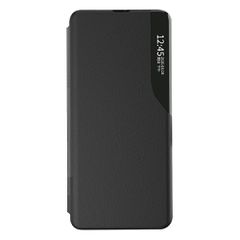 Eco Leather View Case Elegant Flip Cover with Stand Function Poco M4 Pro 5G Blue-thumb-3