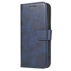 Magnet Case elegant case case cover with a flap and stand function Poco M4 Pro 5G blue-thumb-1