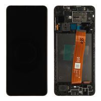 Samsung (GH82-24490A) OLED Touchscreen - Black, Galaxy A12; SM-A125F