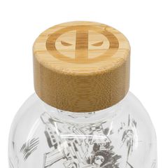 Marvel Deadpool glass bottle 1030ml-thumb-2