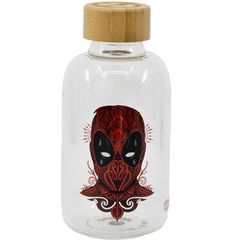 Marvel Deadpool glass bottle 620ml