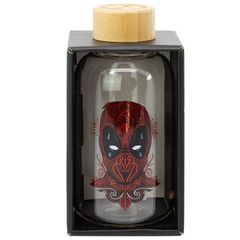 Marvel Deadpool glass bottle 620ml-thumb-3