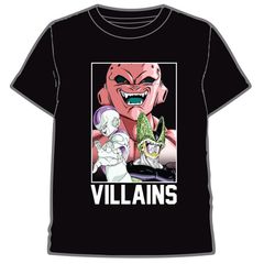 Dragon Ball Z Villains adult t-shirt size S