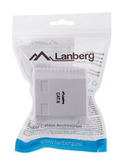 Lanberg OU6-0002-W outlet box RJ-45 White-thumb-2
