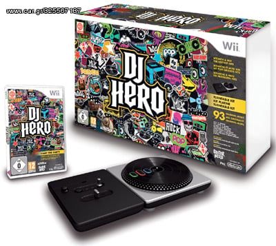 DJ Hero With Turntable Kit / Wii