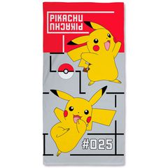 Pokemon Pikachu cotton beach towel (140x70cm)