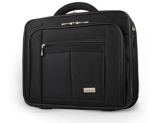 NATEC Boxer notebook case 39.6 cm (15.6") Briefcase Black