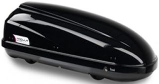 Μπαγκαζιέρα Οροφής Αυτοκινήτου Modula Travel Twin 370 lt Χρώμα Μαύρο (Κωδ: 0309) | Pancarshop