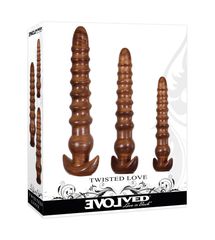 Πρωκτικές Σφήνες Twisted Love (3 pcs)-thumb-2