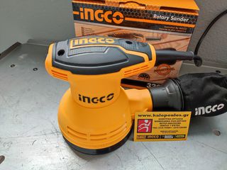Ingco Έκκεντρο Τριβείο 125mm Ρεύματος 320W με Σύστημα Αναρρόφησης-thumb-1