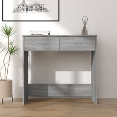 Γραφείο Γκρι Sonoma 80 x 40 x 75 εκ. από Επεξεργασμένο Ξύλο 815475