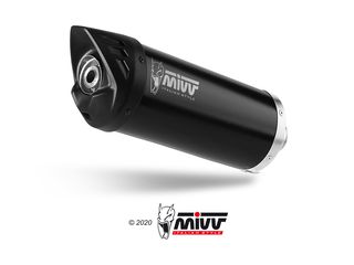 MIVV ΕΞΑΤΜΙΣΗ MOVER ΟΛΟΣΩΜΗ PIAGGIO BEVERLY 350 2017-2021 ΜΑΥΡΗ ΑΝΟΞΕΙΔΩΤΗ