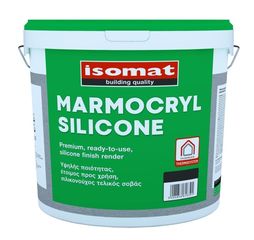 MARMOCRYL SILICONE FINE ΠΑΣΤΑ 1.5mm ΛΕΥΚΟ ISOMAT 5kg (2b)(45)