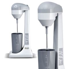Φραπεδιέρα επιτραπέζια BRUNO 100W με δοχείο 450ml σε χρώμα λευκή-γκρι