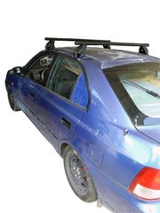 Μπαρες για Μπαγκαζιερα - Kit Μπάρες οροφής Σιδήρου MENABO - Πόδια για Hyundai Accent 5D 1995-1999 2 τεμάχια