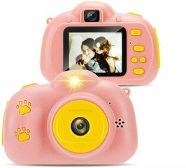Funny Kids Cams XP-085 Compact Φωτογραφική Μηχανή 3MP με Οθόνη 2" Ροζ