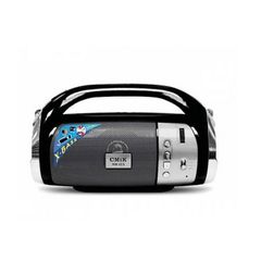 CMiK MK-123 Ηχείο Bluetooth 30W με Ραδιόφωνο Black/Silver