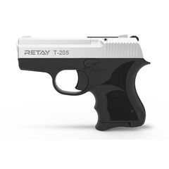 Retay T205 Chrome 8mm Πιστόλι αντίγραφο starter pistol-ισχυρού κρότου Σηματοδοσίας