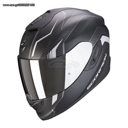 ΚΡΑΝΟΣ SCORPION EXO 1400 AIR FORTUNA MAT BLACK SILVER