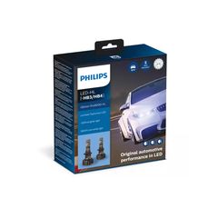 Λάμπες Philips HB3/HB4 Ultinon Pro9000 HL Led 12V 20W +250% Περισσ. Φως 5800K 2τμχ 11005U90CW