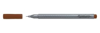 Μαρκαδόρος γραφής FABER CASTELL Grip Finepen 0.4mm Καφέ (Καφέ)