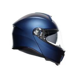 AGV TOURMODULAR ECE2206 MONO - GALASSIA BLUE MATT ανοιγόμενο κράνος-thumb-2