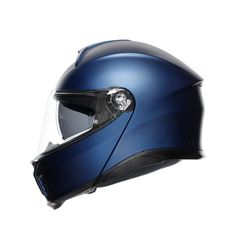 AGV TOURMODULAR ECE2206 MONO - GALASSIA BLUE MATT ανοιγόμενο κράνος-thumb-3