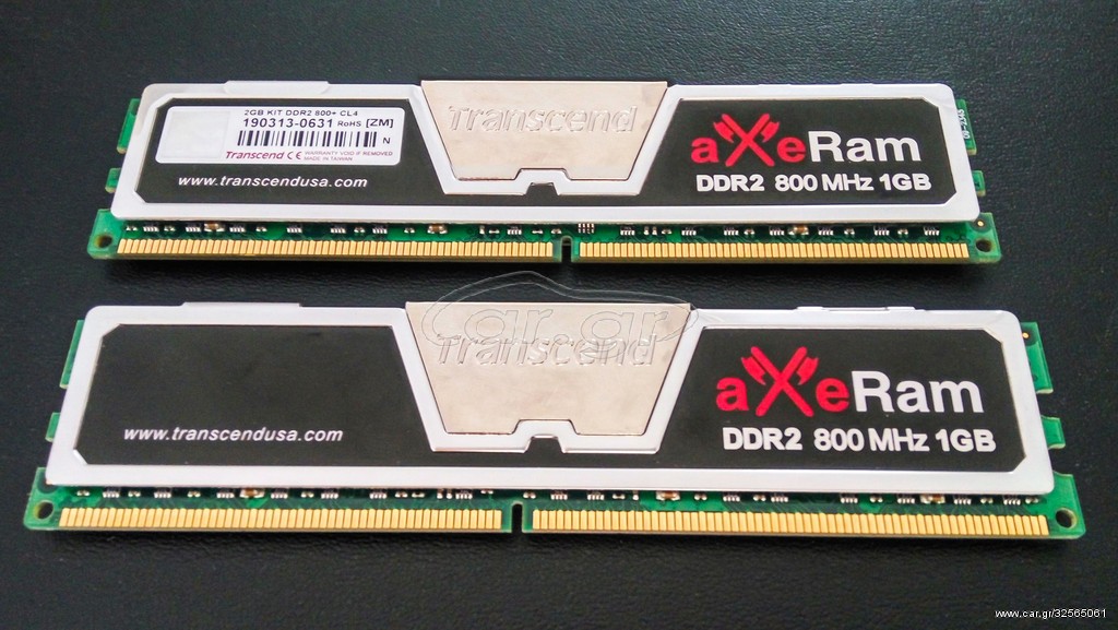 Transcend 2 x 1GB DDR2 800MHz