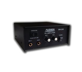 Audien SM-203 Microphone Car Amplifier 12V With 2 Inputs - AUDIEN