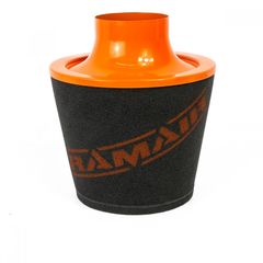 Φιλτροχοάνη Universal Foam της Ramair Φ70/80/90/100mm με λαιμό αλουμινίου και 200mm Βάση (JS-109)