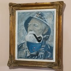 Πίνακας ζωγραφικής " The Fisherman " 1942 - 55cm x 65cm