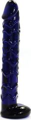 Γυάλινο Ομοίωμα Πέους Oh Long Johnson Blue 19 cm