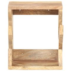 vidaXL Βάση για Skateboard Επιτοίχια 25x20x30 εκ. Μασίφ Ξύλο Μάνγκο-thumb-1