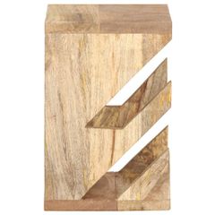 vidaXL Βάση για Skateboard Επιτοίχια 25x20x30 εκ. Μασίφ Ξύλο Μάνγκο-thumb-2
