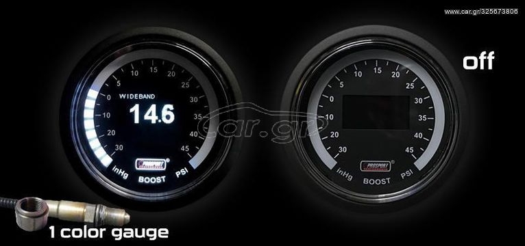 PROSPORT 52MM OLED DIGITAL BOOST + WIDEBAND eautoshop gr
