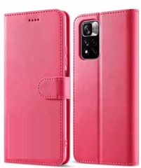 ΣΥΝΘΕΤΙΚΗ ΔΕΡΜΑΤΙΝΗ ΒΙΒΛΙΟ ΘΗΚΗ ΓΙΑ XIAOMI REDMI NOTE 11 PRO 5G / REDMI NOTE 11 PRO 4G ΒΥΣΣΙΝΙ