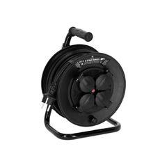 Adam Hall K3CD25PWR Power Cable Drum 3 STAR 4xSchuko IP44 H05RR-F 25m - Adam Hall