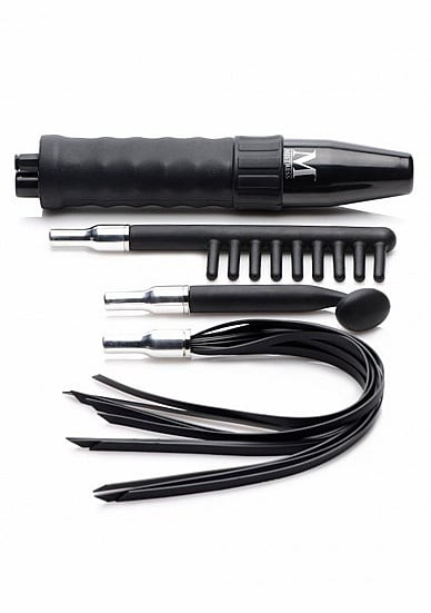 IS E-Stim Wand w 3 Silicone Attachments