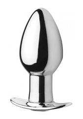 Δονούμενη Πρωκτική Σφήνα Chrome Blast Butt Plug