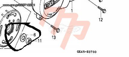 ΡΟΔΕΛΑ ΒΟΛΑΝ HONDA C50 GLX CD50 ASTREA ΓΝΗΣΙΑ MOTOPAPADOGIANNIS