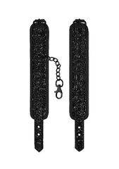 Ouch - Luxury Ankle Cuffs - Black-thumb-6