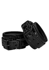 Ouch - Luxury Ankle Cuffs - Black-thumb-5