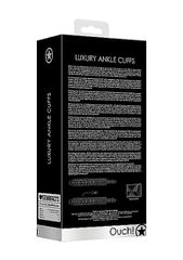 Ouch - Luxury Ankle Cuffs - Black-thumb-3