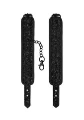 Ouch! Luxury Hand Cuffs Ouch - Black-thumb-4