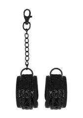 Ouch! Luxury Hand Cuffs Ouch - Black-thumb-6