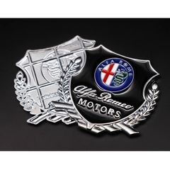 Alfa Romeo Motors Μεταλλικά Αυτοκόλλητα