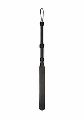 Heavy Duty Double Tailed Whip Flogger - Black