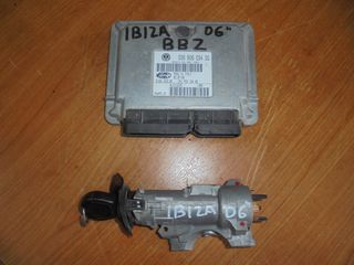 SEAT  IBIZA  '02'-08' -   Εγκέφαλος + Κίτ -IMMOBILAIZER - κλειδαρια μιζας